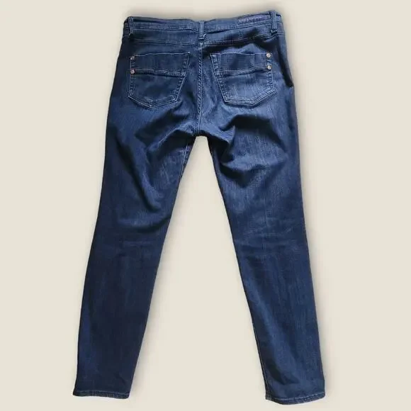 Rock & Republic Women's Straight Skinny Darkwash Jeans Size 16 - Picture 2 of 8